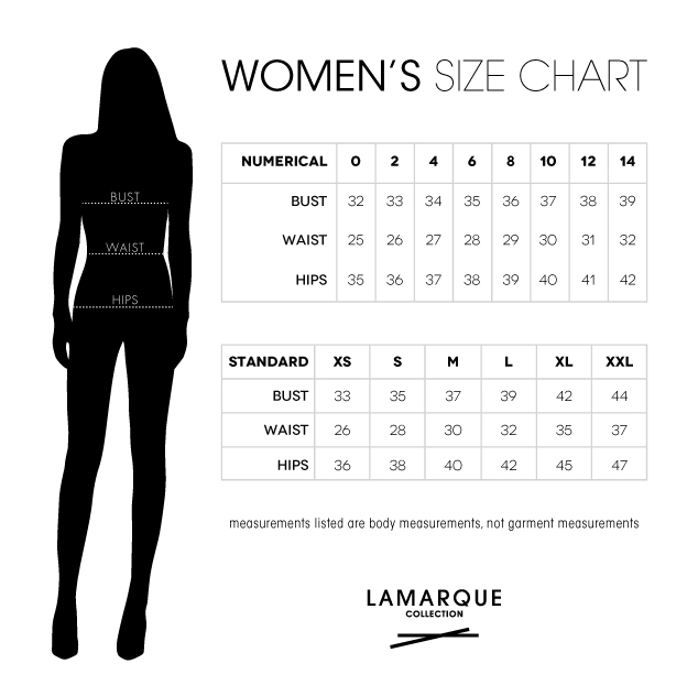 Size Chart – 19th Street Apparel