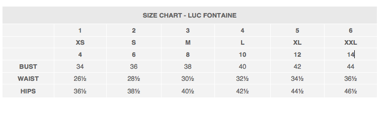 mother denim size chart