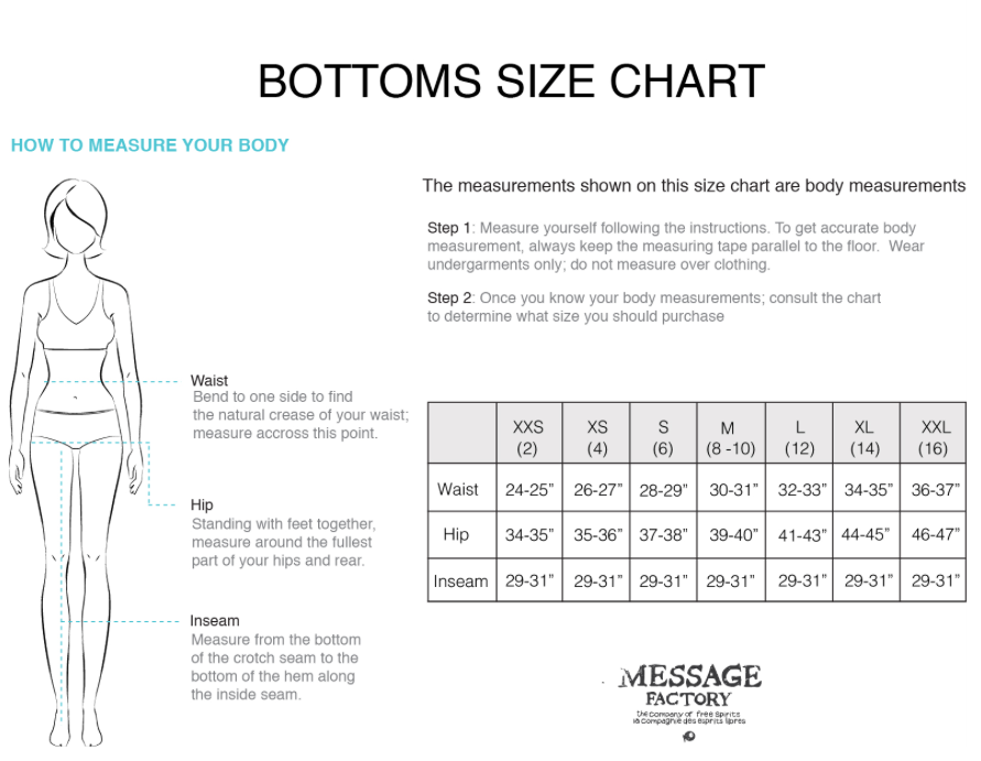 BammBeau Fitness - Check our size chart to make sure your get the