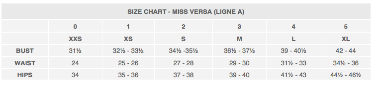 City Studio Dresses Size Chart