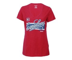 reebok t shirt femme