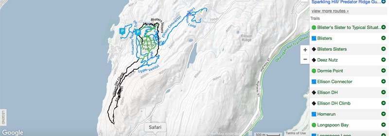 Early season ride spots.