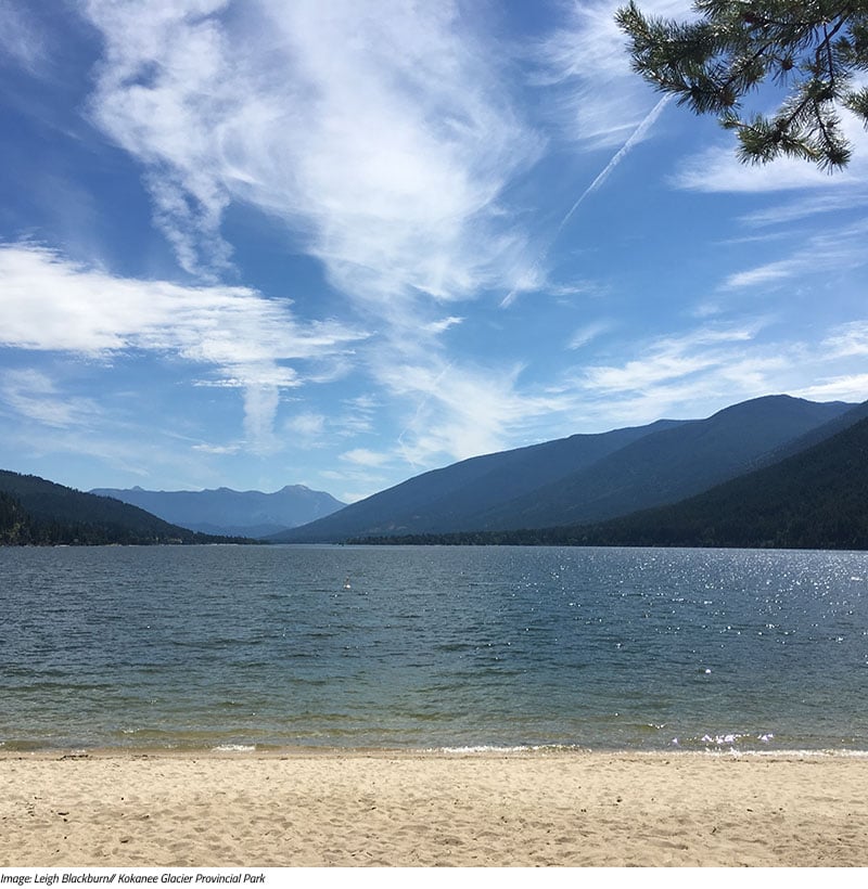 Sovereign Cycle Ride Diary: Finding Awesome in Nelson, BC. Image by Leigh Blackburn at Kokanee Glacier Provincial Park.