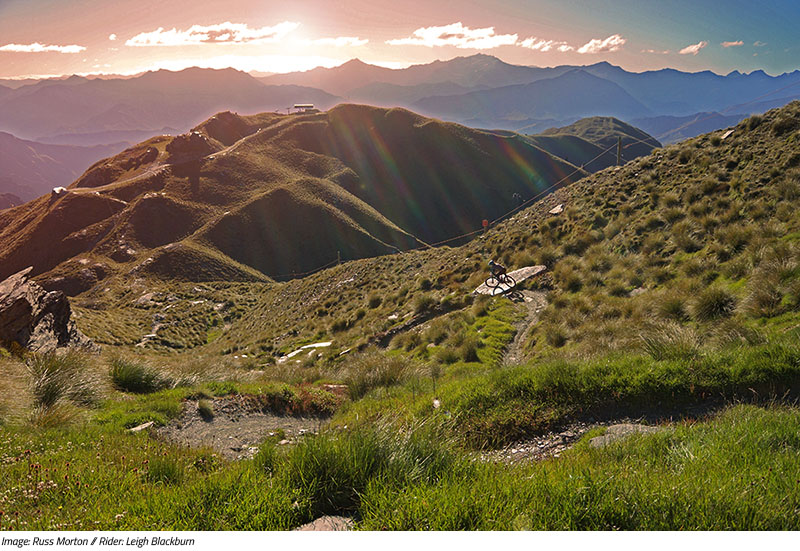 Mountain Biking in New Zealand from the Sovereign Cycle Ride Diary: Always Another Adventure.