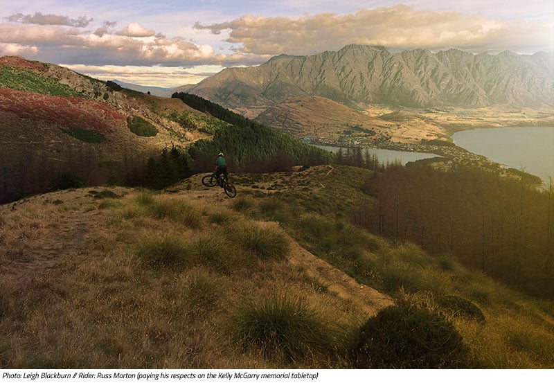 Mountain Biking in New Zealand from the Sovereign Cycle Ride Diary: Always Another Adventure.