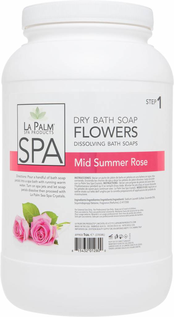 La Palm Flower Soap Mid Summer Rose Single Sunshine Nail Supply La Palm Flower Soap Mid Summer Rose Single