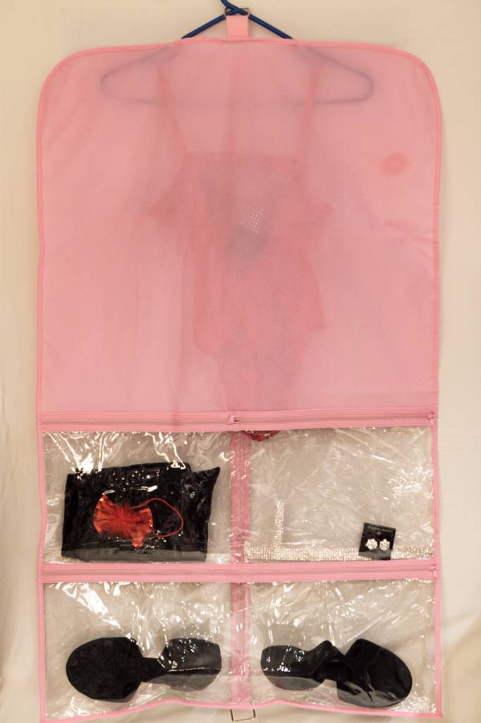 Costume Garment Bag Instep Activewear Online Kissed By Glitter Clear Garment Bag With Pockets