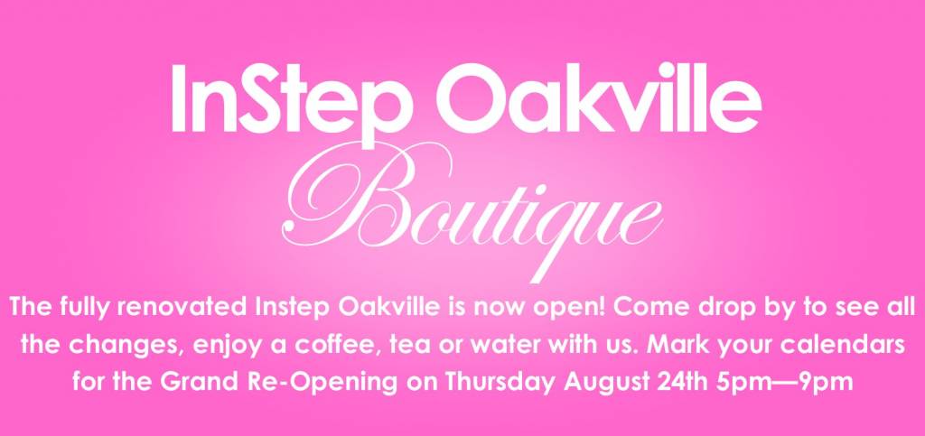 Instep Oakville Boutique Renovation Summer 2017