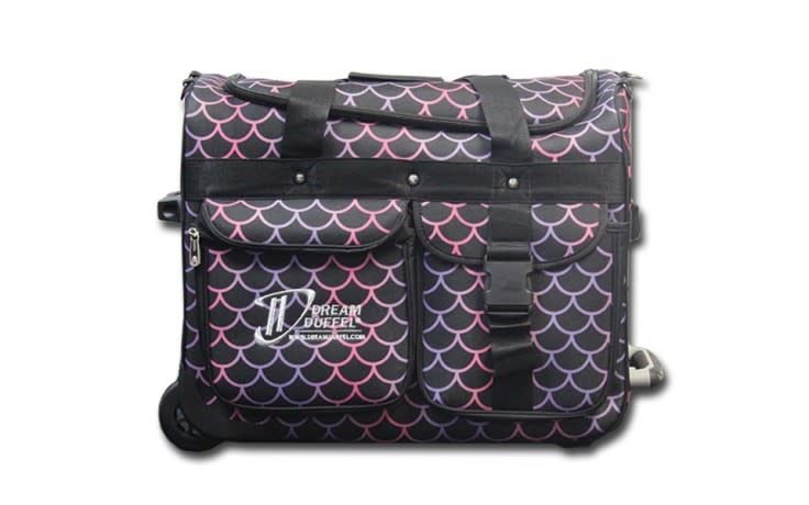 Limited Edition Mermaid Small Bag By Dream Duffel Instep Online Dream Duffel Limited Edition Mermaid Pink Purple Small Bag