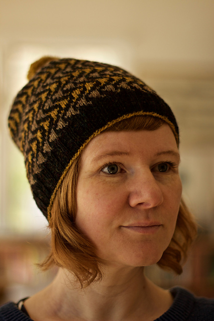 Bousta Beanie by Gudrun Johnston