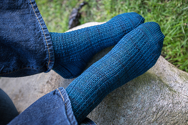 Petty Harbour Socks by Rayna Curtis