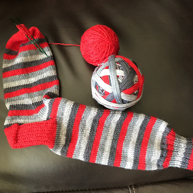 Sue2Knits Revolution Socks WIP