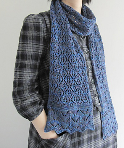 Kernel Scarf by Bonnie Sennott