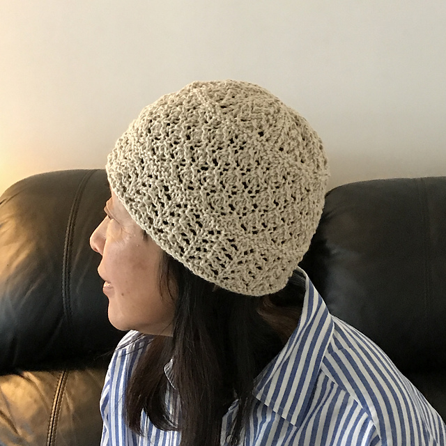 Sue2Knits Soft Lace Chemo Hat