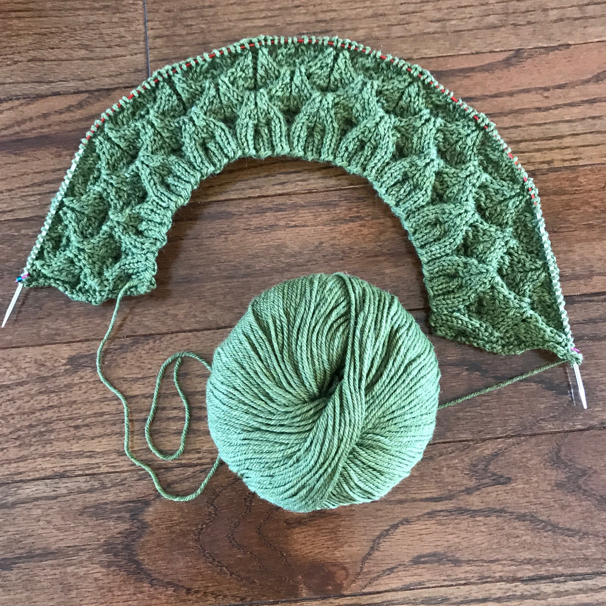 Sue2Knits FaunaJakke WIP