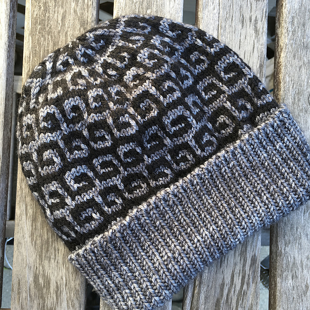 Greek Mosaic Hat by Anne Kamsvaag