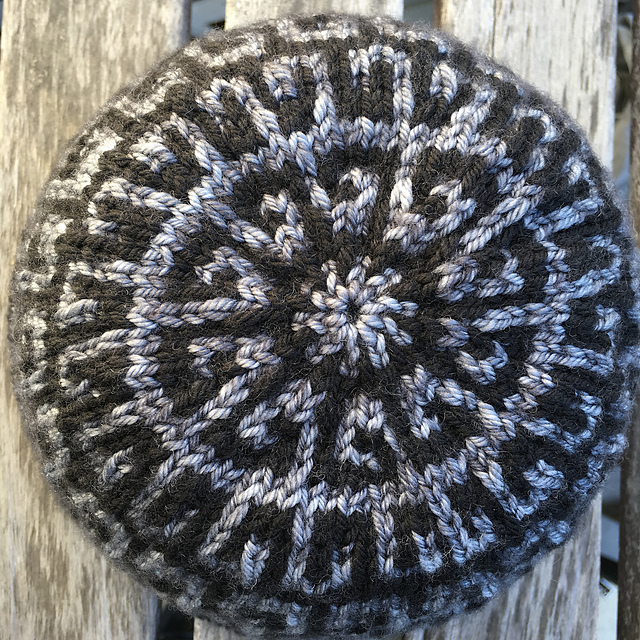 Greek Mosaic Beanie by Anne Kamsvaag