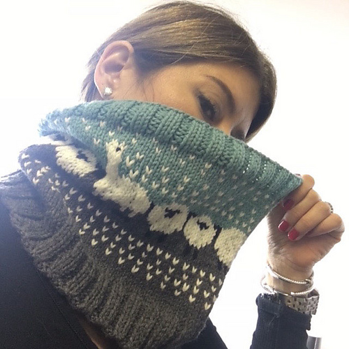 Deb Jacullo's Rhinebeck Cowl