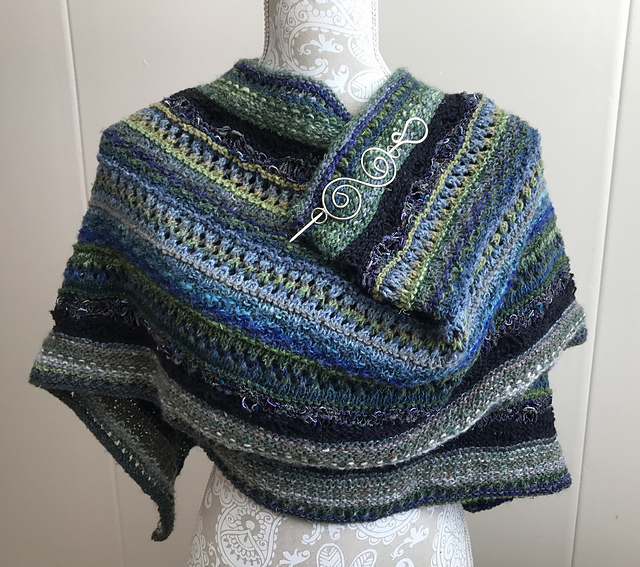 Jophilly's Stitch SAmpler Shawl