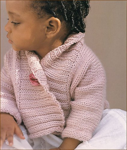 Ribbed Baby Jacket