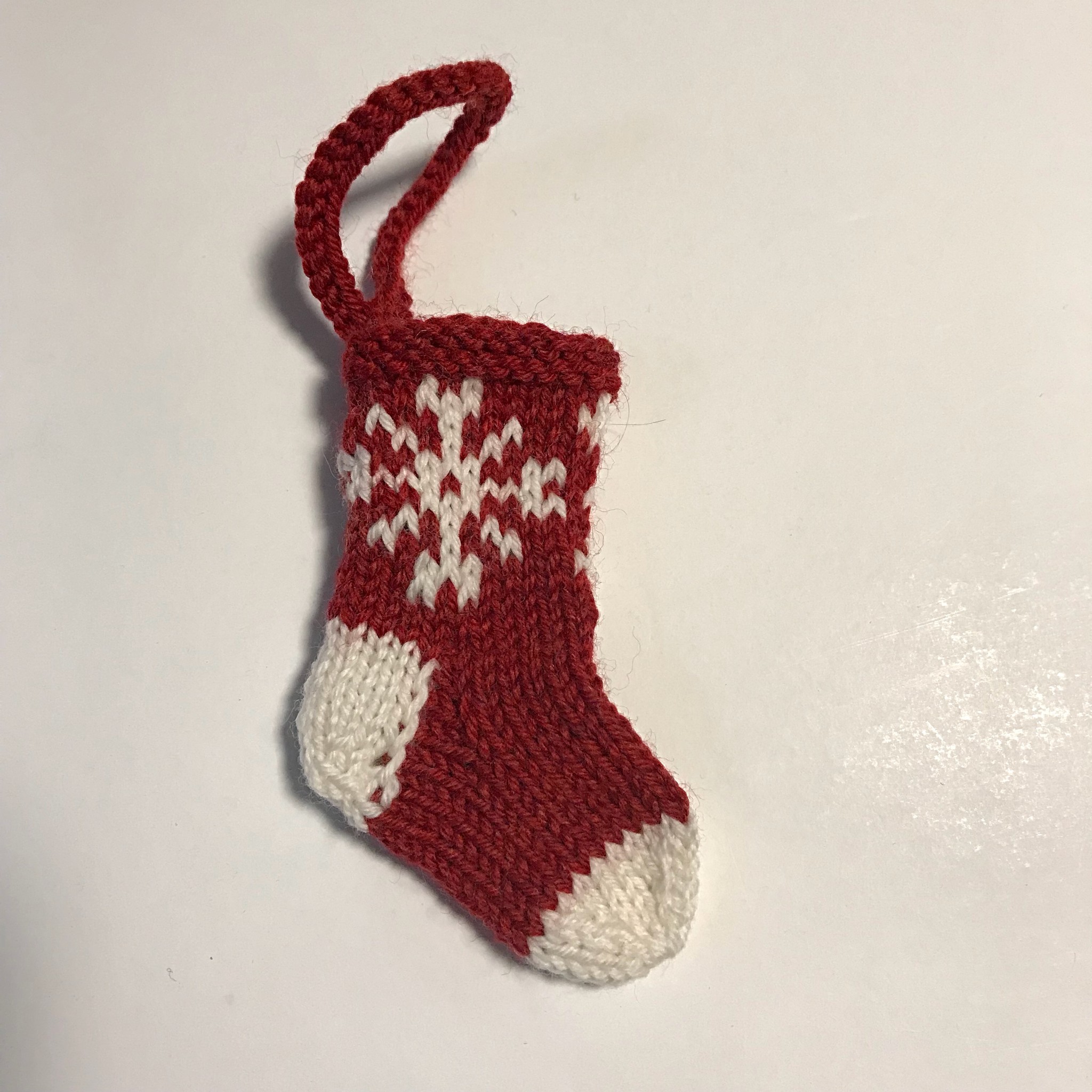 Sue2Knits Christmas Stocking