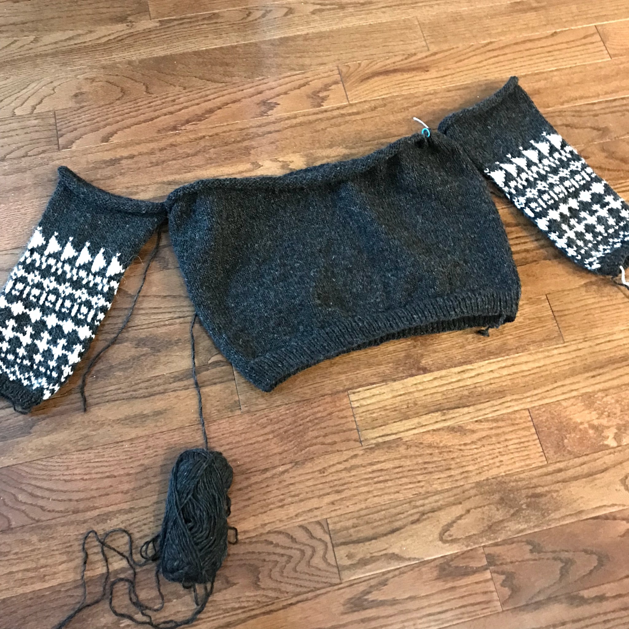 Sue2Knits Oraefi WIP