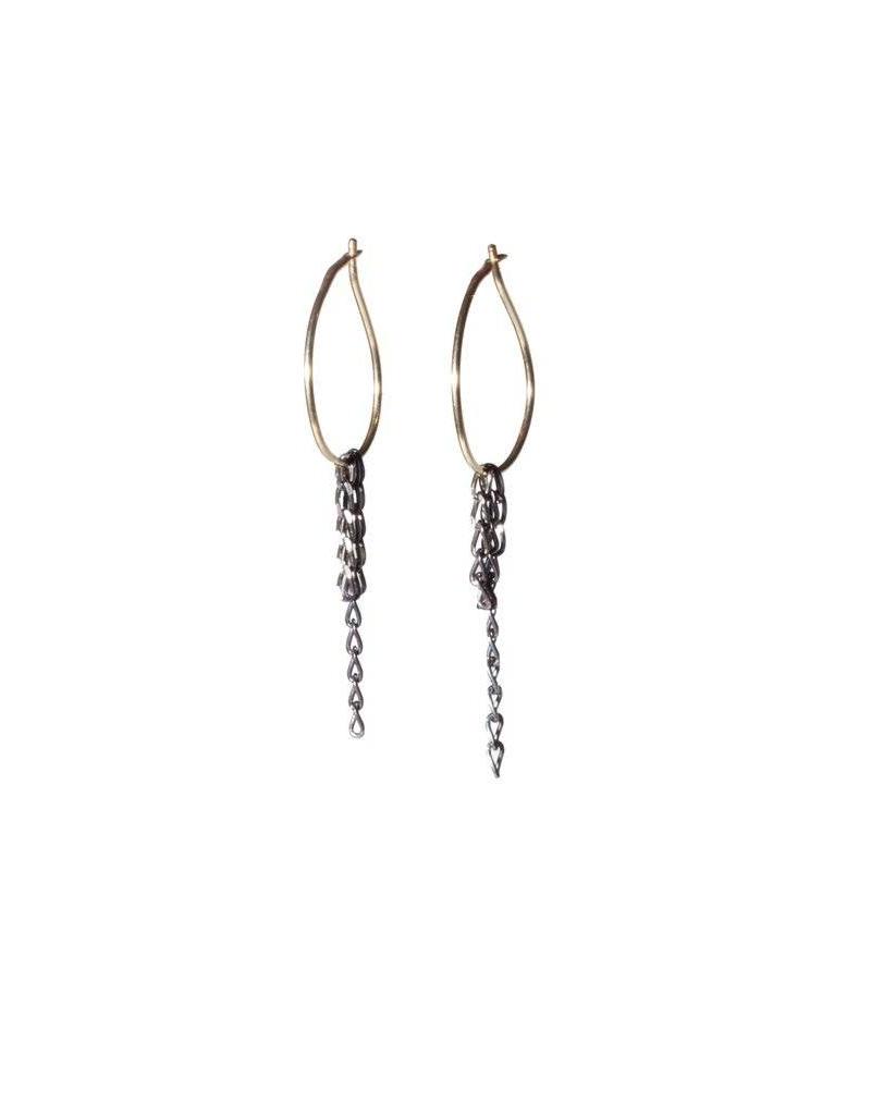 Chikahisa Studio Small Dangle Hoop Earrings Alchemy Chikahisa Studio Small Dangle Hoop Earrings