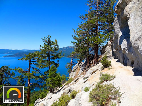 tahoe flume trail map