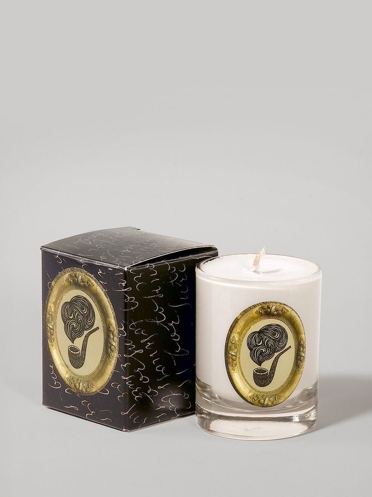 soap paper factory pipe votive patch soy candle