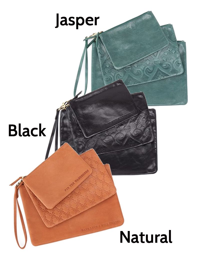 Triad Pouch Bags Set Maria Luisa Boutique Hobo Int L Urban Oxide Triad Pouch Bags