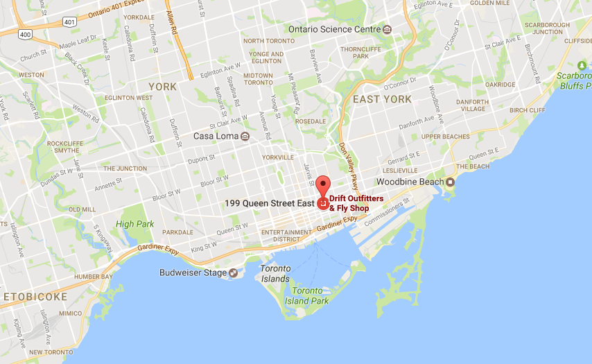Drift Outfitters Location - Toronto