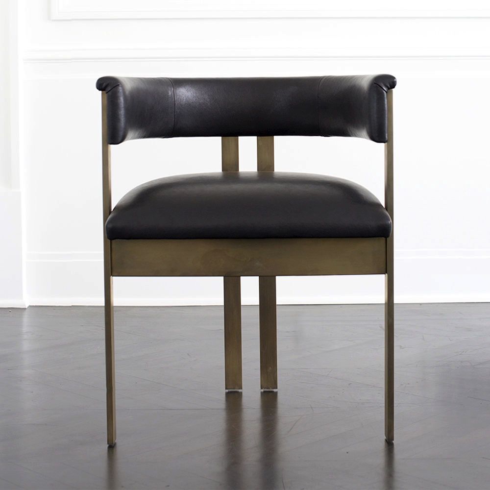 Kelly Wearstler Elliot Chair Standard Leather Becker Minty Kelly Wearstler Elliot Chair Standard Leather