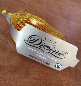 divine chocolate guilt-free gelt - milk chocolate