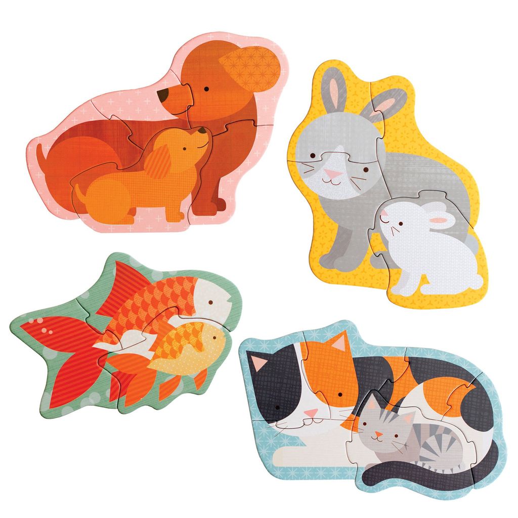 Petit Collage Pets Beginner Puzzle - EcoBaby Gear, Inc.