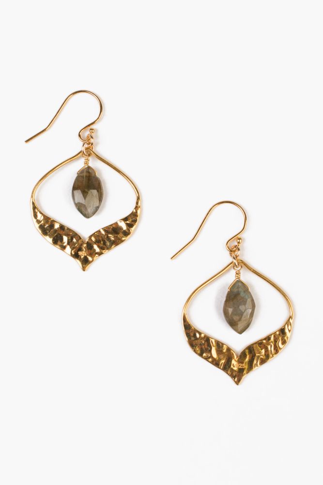 Chan Luu Labradorite Pear Gem Earrings Lilies And Lace Chan Luu Labradorite Pear Gem Earrings