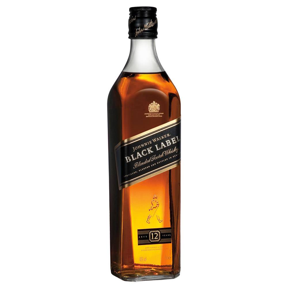 Johnnie Walker Black Label 12 Year Old Whisky Proof: 80