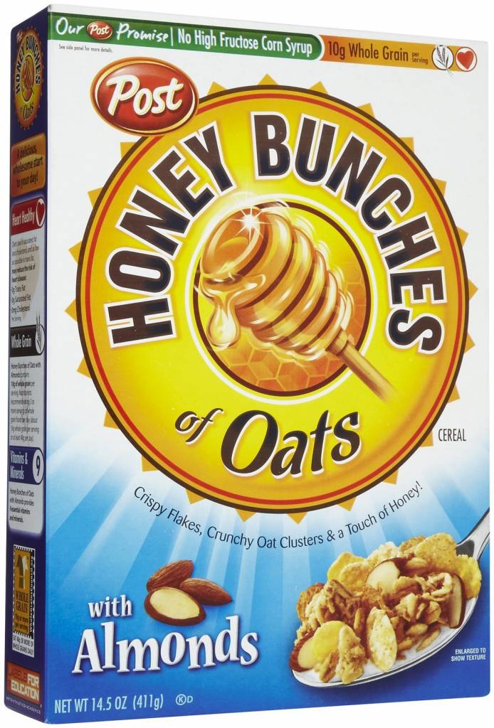 Honey Bunches Of Oats With Almonds Cereal 145 Oz Cheers On Demand