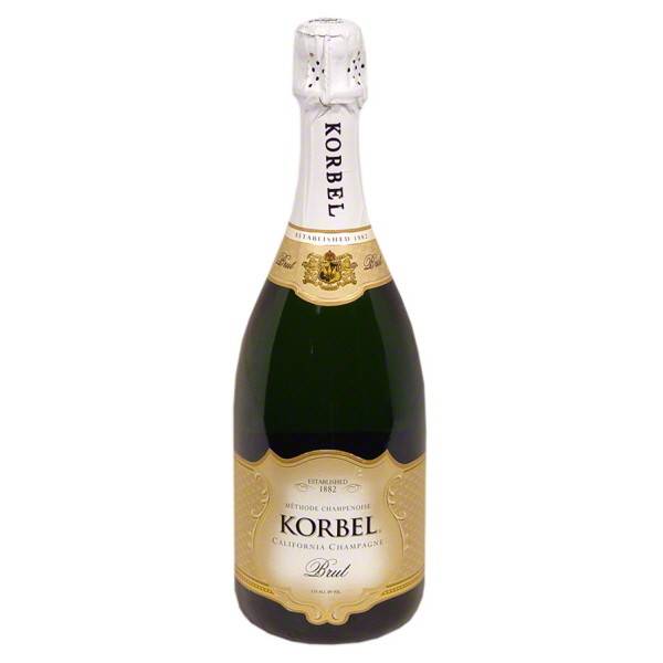 Korbel Champagne Brut ABV 12 750 mL Cheers On Demand