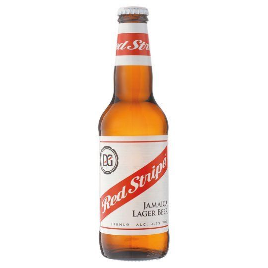 Red Stripe Jamaican Lager Beer ABV 4.7 6 Pack Cheers On Demand