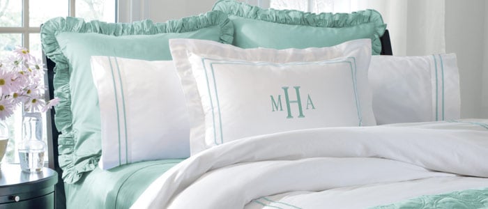 Beautiful Monograms for all Everything in Your Bedroom