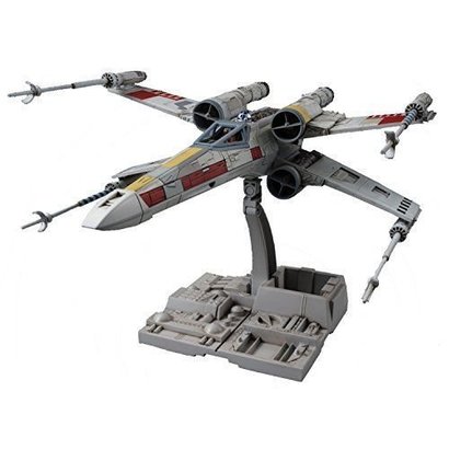 BAN - Bandai Gundam 191406 Star Wars X- Wing Starfighter Plastic Model Kit
