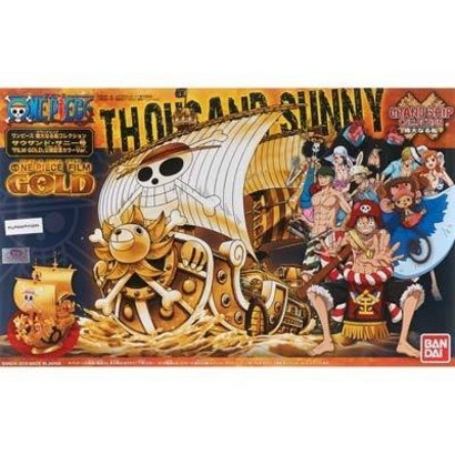 BAN - Bandai Gundam 207582 One Piece Thousand Sunny Grand Ship Collection