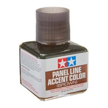 TAM - Tamiya 865- 87132 Panel Line Accent Color Brown