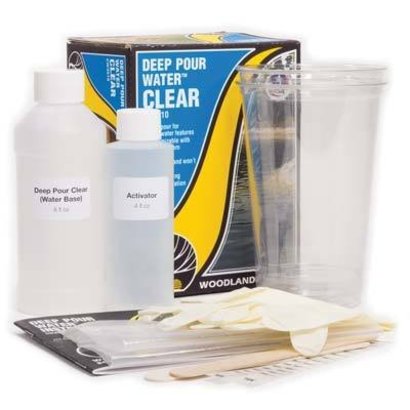 WOO - Woodland Scenics 785- CW4510 Deep Pour Water Clear Kit