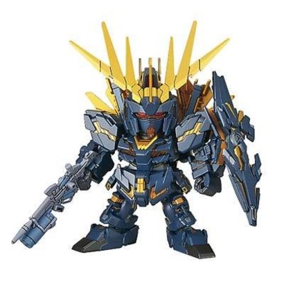 BAN - Bandai Gundam 215857 015 Unicorn Gundam 02 Banshee Norn DM SD Ex-Std