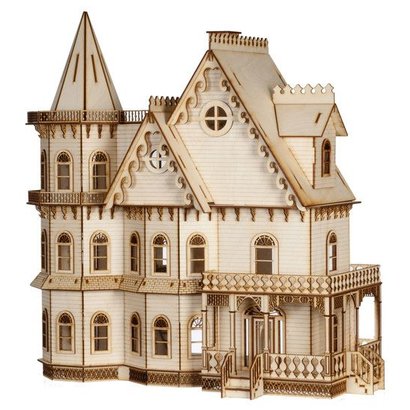 AZT - Aztec Imports 1/4-inch LEON GOTHIC DollHouse