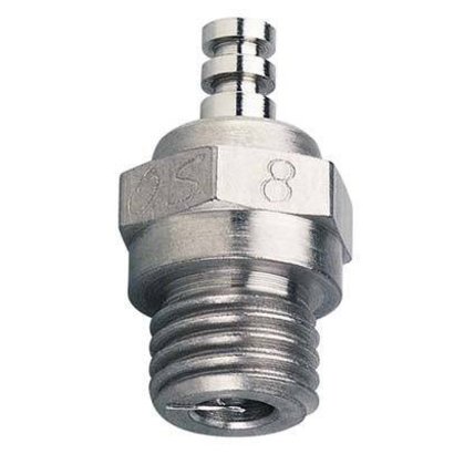 O.S. Engines (OSM) #8 Glow Plug Med Air/Car