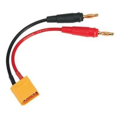 DTX - Duratrax Charge Lead Banana Plugs To XT60 Male