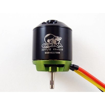 COB Cobra Motors Cobra C-2217/12 Brushless KV=1550 Brushless Airplane Motor