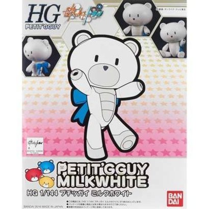 BAN - Bandai Gundam 207601 Build Fighters 1/144 Petit'gguy Milk White